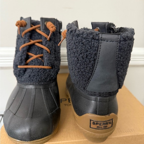 New NIB SPERRY SHERPA RAIN SNOW DUCK BOOTS 7 $89 - Picture 5 of 8